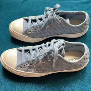 Converse Sky Blue Lace-Up Sneakers